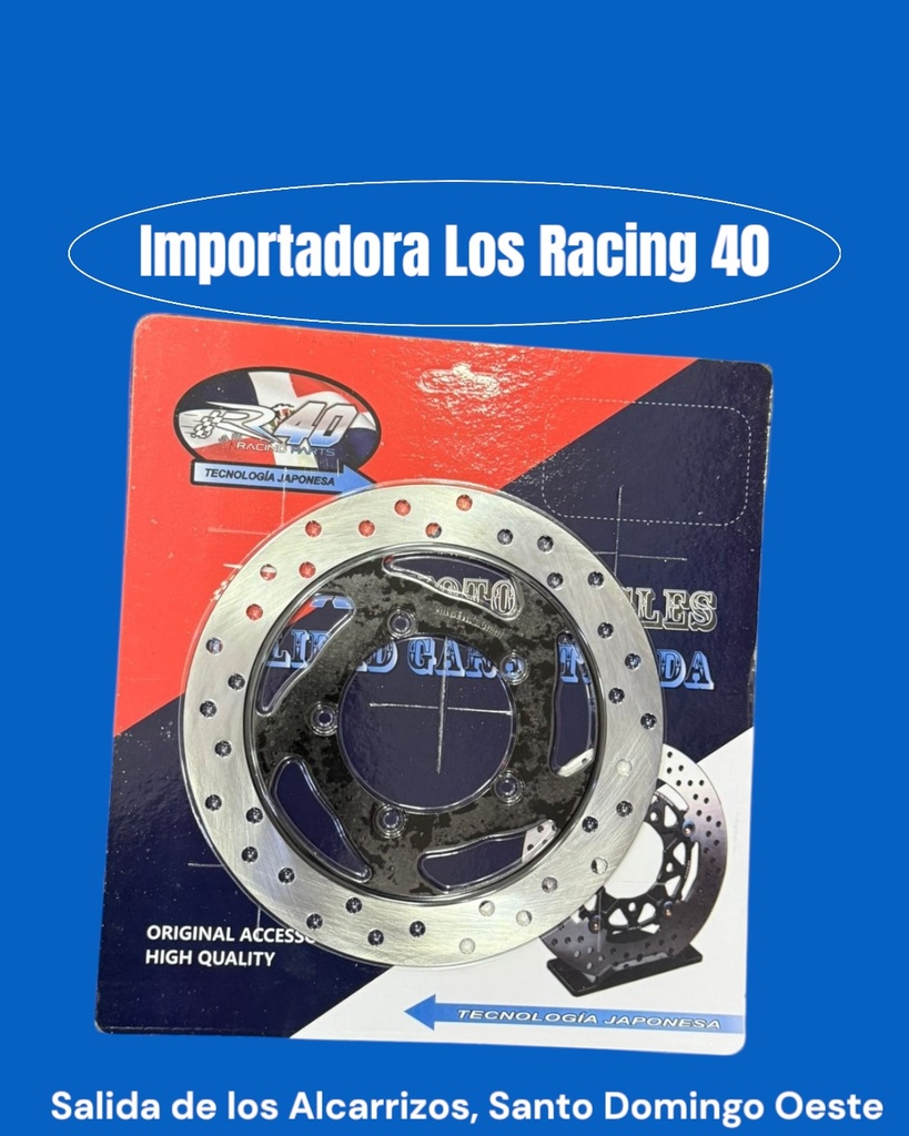DISCO FRENO PLATINA 125 R40