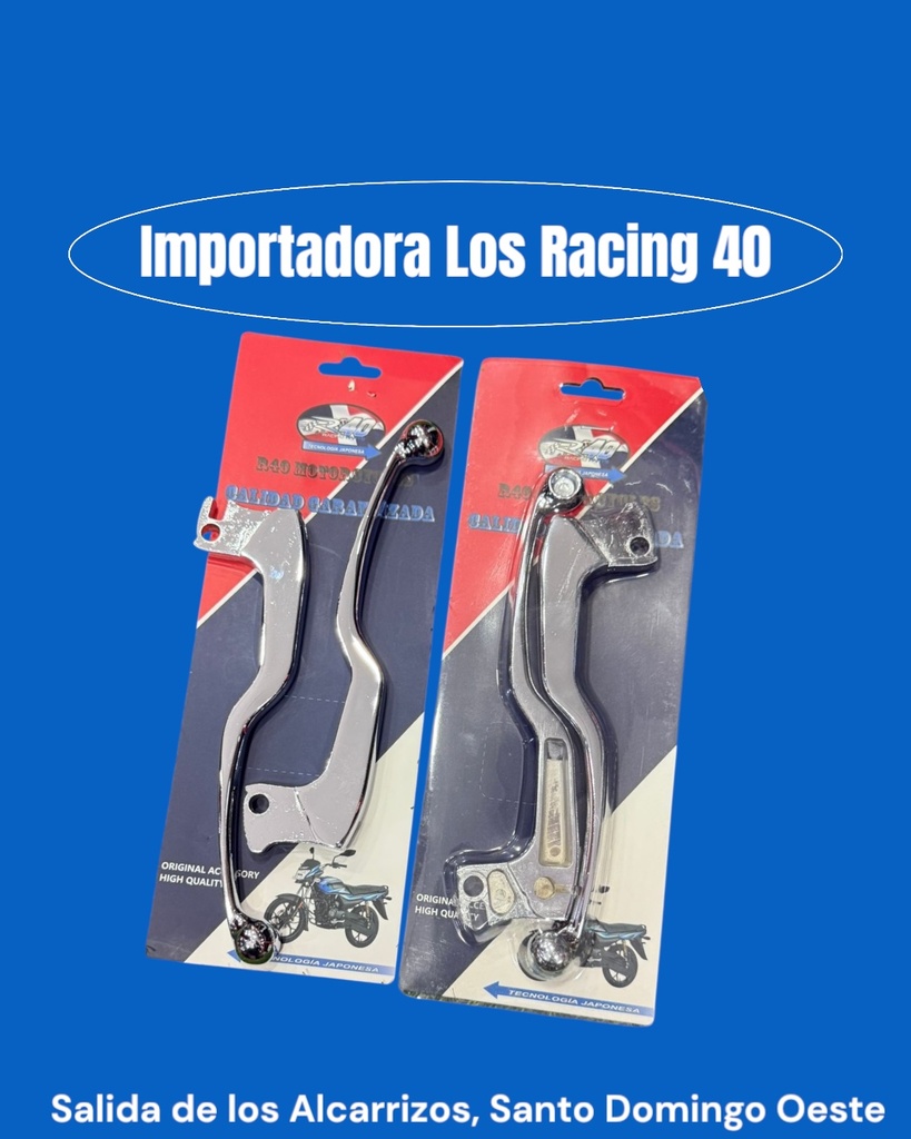 JUEGO MANECILLA R40 CROMADA