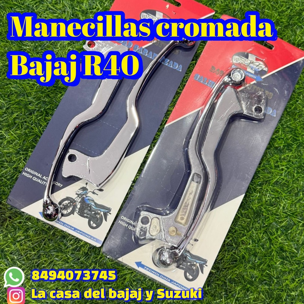 MANECILLA CROMADA R40 FRENO PT/CT BAJAJ FRENO CABLE