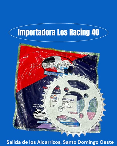 [35TR40] CATALINA 35T R40 PLATINA 100/125  420/428
