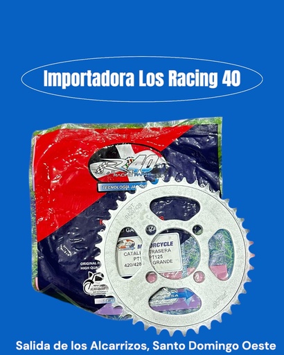 [39TR40] CATALINA 39T R40 PLATINA 100/125 420/428