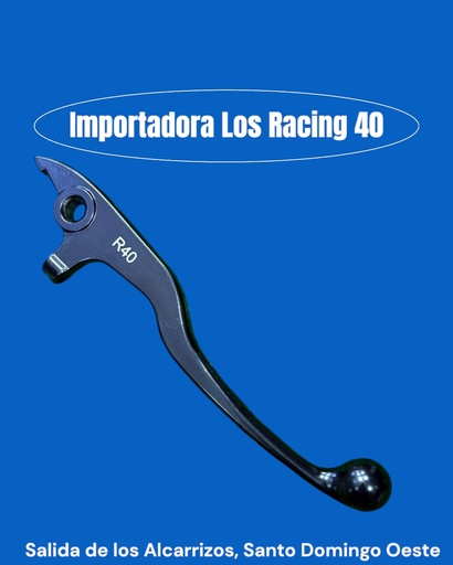 [MANR40] MANECILLA NEGRA R40 FRENO DISCO BOXER/CT/PT2020